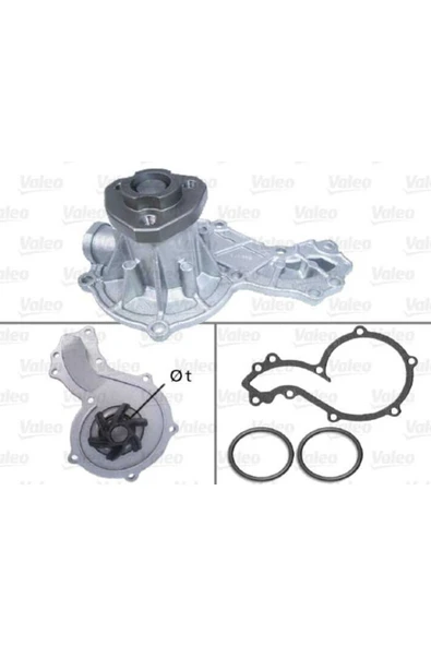 Valeo 506666 Devırdaım Su Pompası Polo Classıc Caddy Transporter T4 1.9 Tdı Abl Uyumlu ürün görseli 1