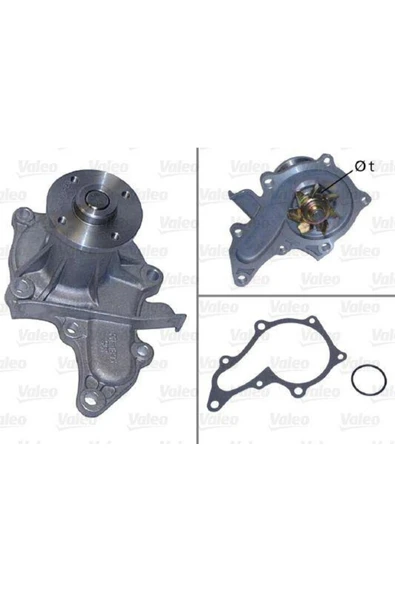 Valeo 506942 Su Pompası Toyota Carına, Corolla 1.6 93-