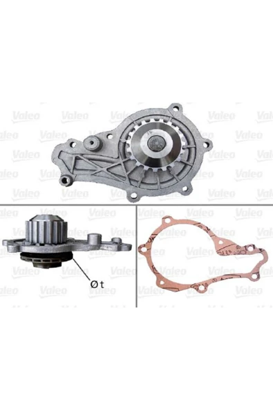 Valeo 506715  Devirdaim Su Pompasi 206 207 307 308 407 Partner / C 536996761
