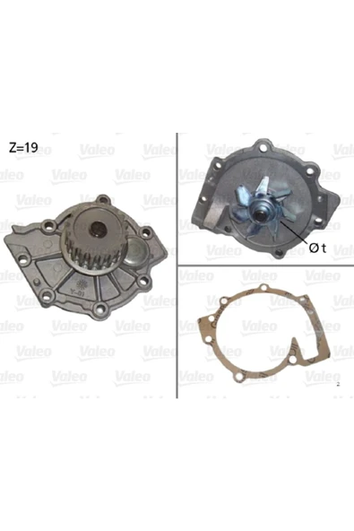 Valeo 506854 Devırdaım Volvo Uyumlu S60 2.4d D5 01- S80 2.4 2.8t6 2.9 3.0 98- C70 C30 Xc90 V70 Xc70 V50 Xc60