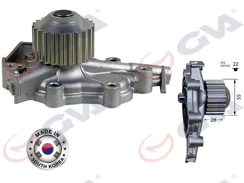 GVA 5290912  DEVİRDAİM KALOS 1.2 8V- MATIZ 1.0 03- TICO 0.8- MATIZ