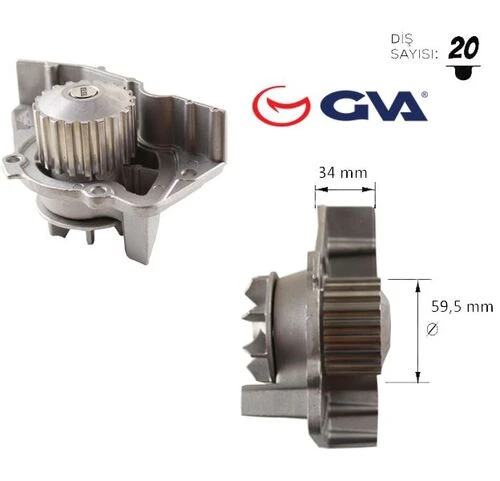 GVA 5245110  Devirdaim Partner-Berlingo 96-Jumper-Scudo(96-02)Expert 96- 1.9D(Pa391) (Pa911) ürün görseli 1