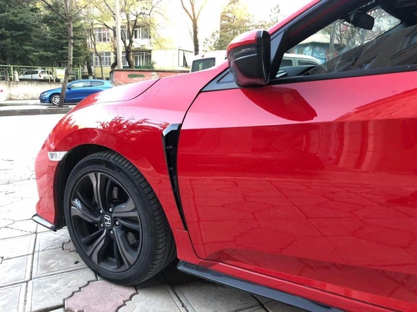 Ford Focus 3 Çamurluk Venti Piano Black (2 Adet) - 2