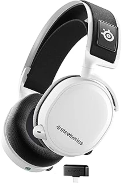 NZM TİCARET glpzr Arctis 7+ - Kablosuz Oyun Kulaklığı - Kayıpsız 2,4 GHz Bağlantı - 30 Saat Pil Ömrü -