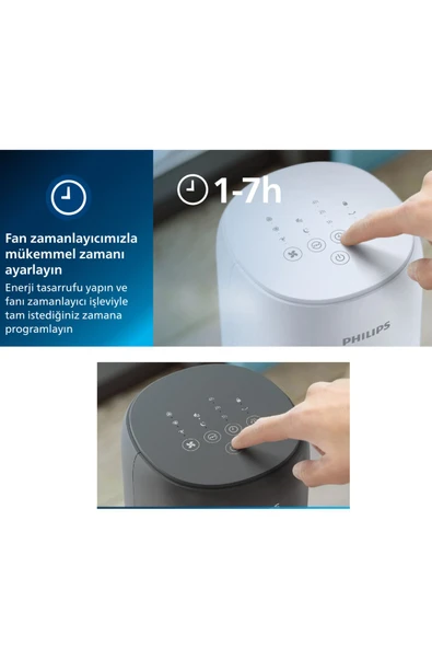 Philips Beyaz 5000 Serisi Cx553 Kule Tipi Fanlı Vantilatör - 3