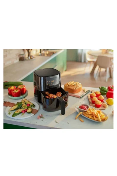 Philips %90 daha az yağla Essential Airfryer  4.1 LT 1400 W Fritöz - 4