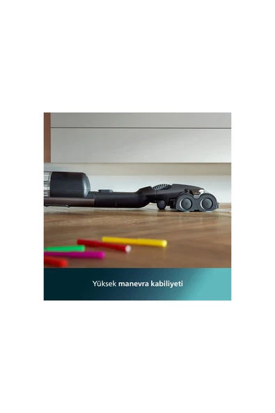 Philips 3'ü 1 Arada (Islak, Kuru ve Moplu) Sarjlı ve Kablosuz Dik Süpürge + 1 YIL EK GARANTİ HEDİYE - 6
