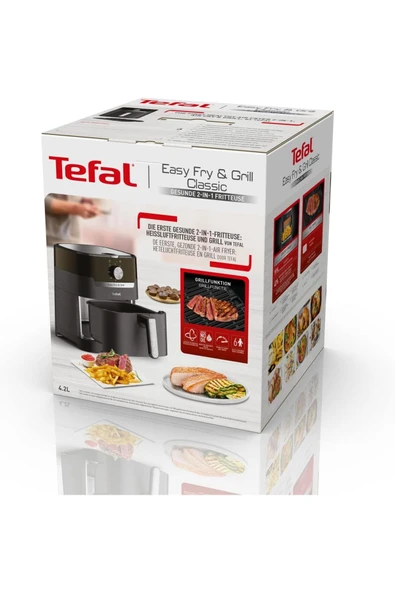 TEFAL Easy  Fritöz Airfryer, 4,2 Litre Kapasite,  Mikser HEDİYELİ - 3