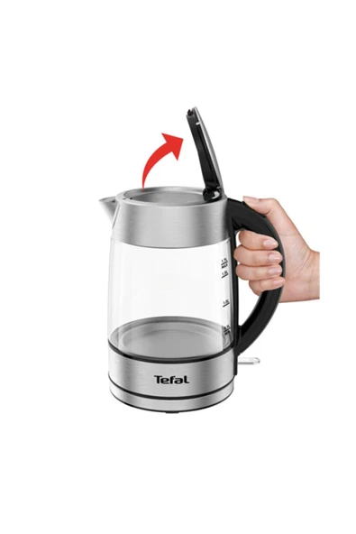 TEFAL Işıklı Cam Kettle - 1.7 L - 3