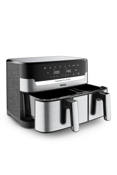 TEFAL Easy Fry Dual Az Yağlı Fritöz - 8.3L - 2