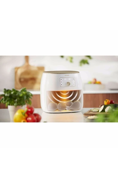 Philips Xxl Airfryer Beyaz Aksesuar+ Blender - Yeni Seri - 3