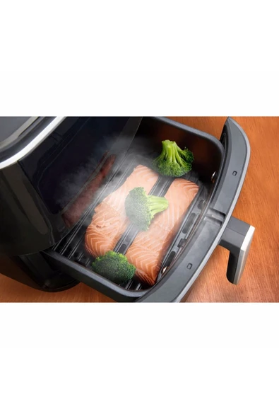 TEFAL Yağsız Fritöz Airfryer 6,5 Litre Kapasite Hava Ile Kızartma & Izgara & Buharlı Pişirme - - 5