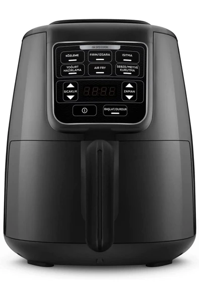Karaca AIR PRO COOK KÖZ XL AIRFRYER BLACK SHINE
