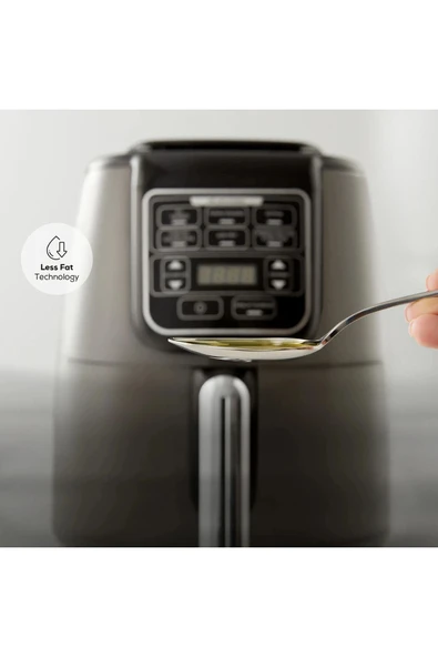 Karaca Air Pro Cook Köz XL Airfryer Black Gold - 6