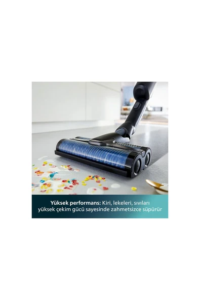 Philips 3'ü 1 Arada (Islak, Kuru ve Moplu) Sarjlı ve Kablosuz Dik Süpürge + 1 YIL EK GARANTİ HEDİYE - 2