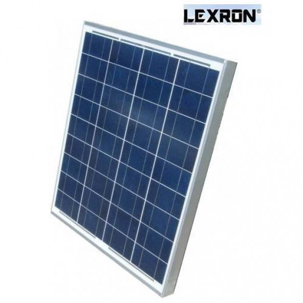 Lexron 42 Watt Polikristal Güneş Paneli Yüksek Verim 10 Yıl Garanti Kargo Bedava