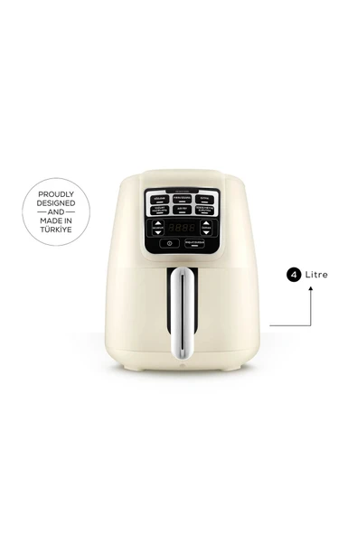 Karaca Air Pro Cook Köz XL Airfryer Black Gold - 5