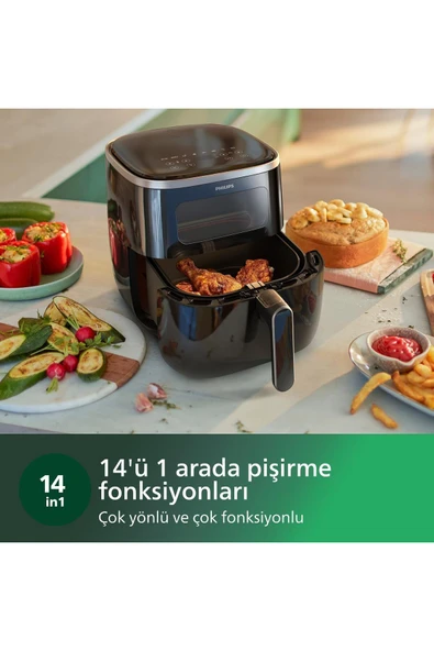 Philips HD80 3000 S Airfryer XL Fritöz - 2