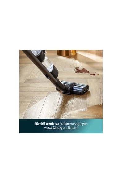 Philips 3'ü 1 Arada (Islak, Kuru ve Moplu) Sarjlı ve Kablosuz Dik Süpürge + 1 YIL EK GARANTİ HEDİYE - 4