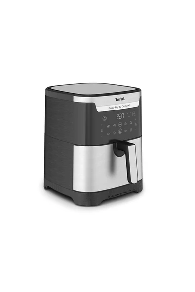 TEFAL Easy Fry & Grill & XXL 6.5 l Yağsız Fritöz Airfryer Gri - 3