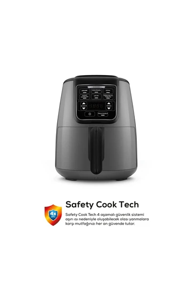 Karaca Air Pro Cook Köz XL Airfryer Black Gold - 3