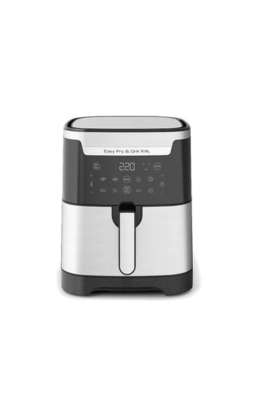 TEFAL EY801D Easy Fry & Grill & XXL 6.5 l Yağsız Fritöz Airfryer Gri