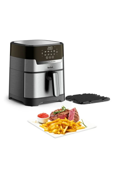 TEFAL Easy Fry & Grill Digital 2-in-1 | Air Fry + Grill - 2