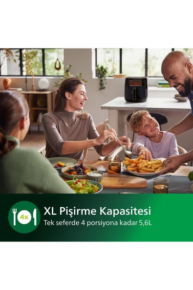 Philips HD80 3000 S Airfryer XL Fritöz - 4