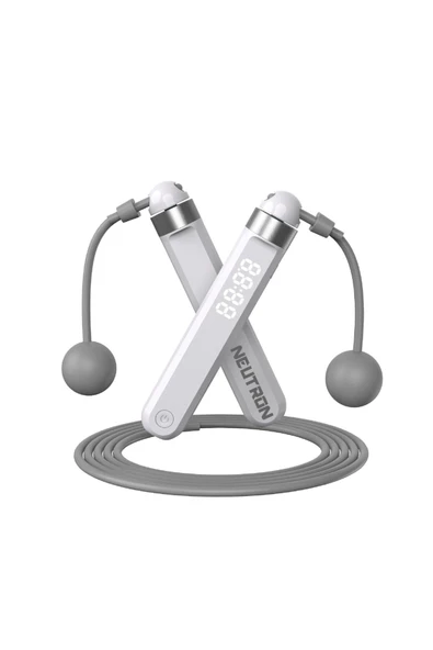 Neuton Neutron Ayarlanabilir Akıllı Bluetooth Gri Atlama Ipi - 1