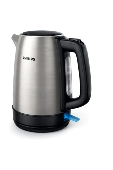 Philips Daily Collection Çelik Kettle 2200W, 1,7 Lt, Işıklı Gösterge, Yaylı Kapak, HD9350/90