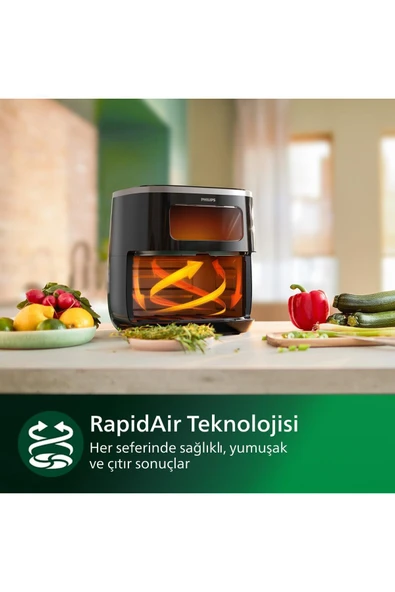 Philips HD80 3000 S Airfryer XL Fritöz - 5