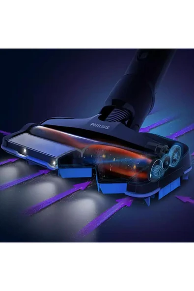 Philips SpeedPro Max Şarjlı Ultra Premium Dikey Süpürge 360° Emiş Başlıklı Turbolu, PowerCyclone Teknolojil - 1