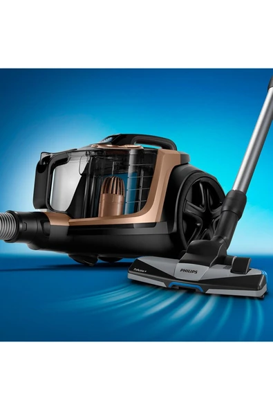 Philips Vaccum YENİ SERİ,XB7150 Marathon Daily Torbasiz Elektrikli Süpürge , +5 YIL GARANTİ , 900 W ,HEPA 13