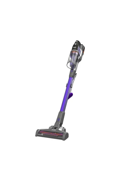 Black&Decker 36V Kablosuz Dikey Süpürge Pet Başlıklı, Mor - 2