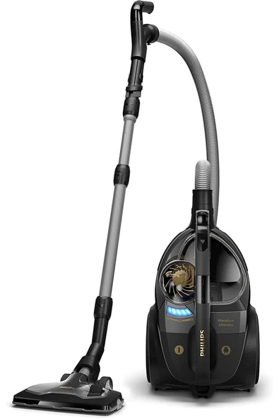 Philips PhilipsMetalik Gri  PowerCyclone 10 Teknolojisi ile Premium Toz Torbasız Elektrikli Süpürge,