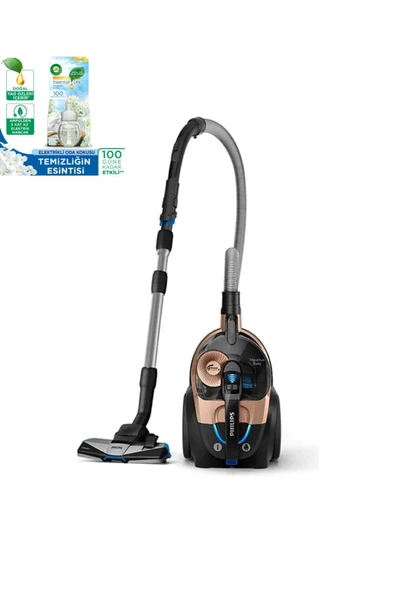 Philips Marathon Daily 750 W Toz Torbasız Süpürge Ve Airwick Oda Kokusu
