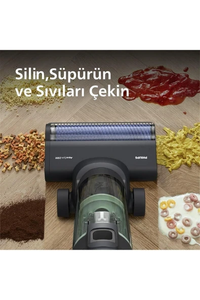 Philips XW7263.11 Aqua Trio 7000 Seri Islak & Kuru Temizlik Kablosuz Dikey Süpürge - 4