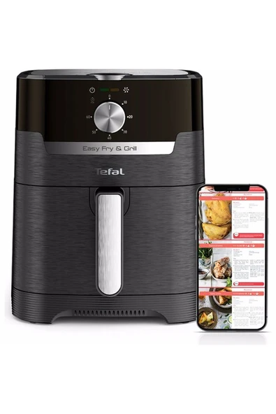 TEFAL Mop Özellikli Akıllı Robot Süpürge Beyaz + Fritöz Airfryer Hava Ile Kızartma & Izgara - 6