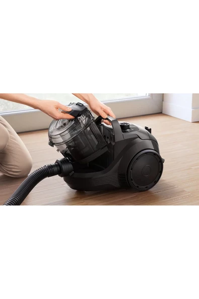 Bosch Hepa Filtreli  2L Toz haznesi kapasitesi Toz Torbasız Elektirk Süpürgesi 550w - 4