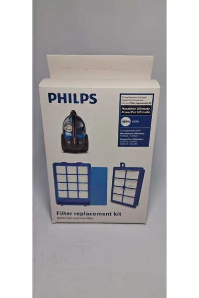 Philips Marathon Ultimate Orijinal Hepa Filtre Seti (UNIVERSAL)