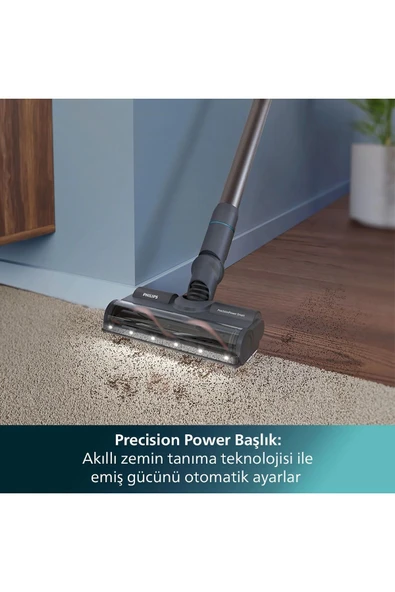 Philips Tek Seferde Süpürür Ve Siler Islak Kuru Şarjlı Dikey250 W - 4