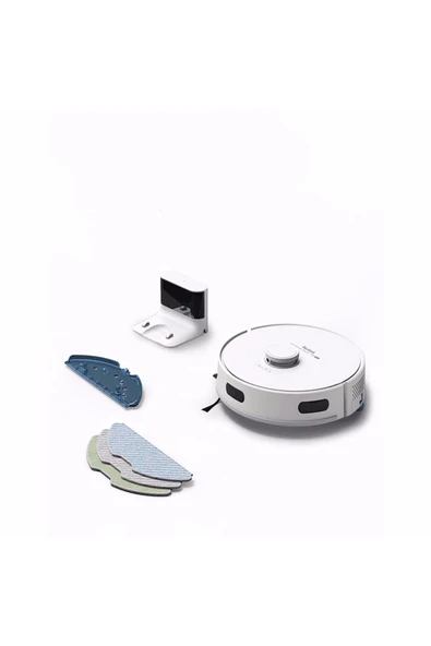 TEFAL Mop Özellikli Akıllı Robot Süpürge Beyaz + Fritöz Airfryer Hava Ile Kızartma & Izgara - 3