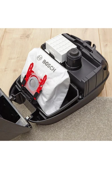 Bosch -serie 6- Propower Toz Torbalı Elektrikli Süpürge Siyah - 3