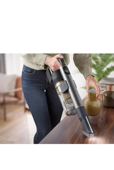 Philips Islak Ve Kuru Dikey Şarjlı Süpürge Altın - Siyah - 3