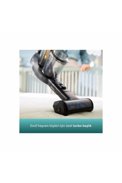 Philips Aqua Plus Kablosuz Elektrikli Süpürge + Perfectcare 8000 Serisi Buhar Kazanlı Ütü - 4