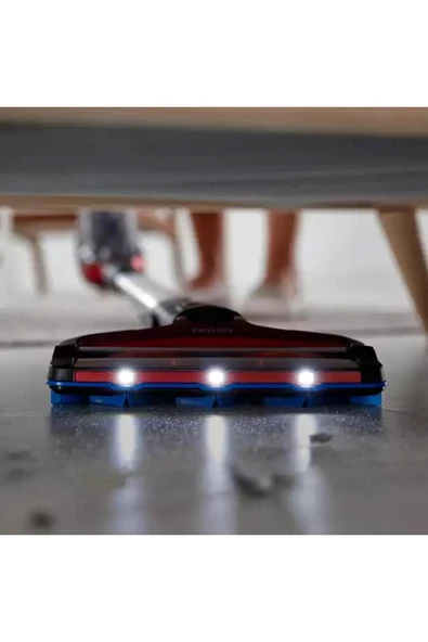 Philips SpeedPro Max Şarjlı Ultra Premium Dikey Süpürge 360° Emiş Başlıklı Turbolu, PowerCyclone Teknolojil - 3