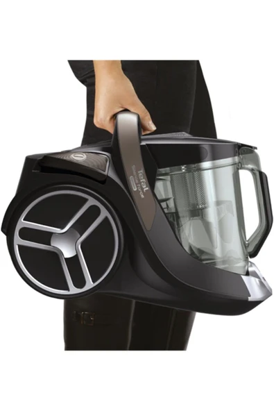 TEFAL 5* Silence Force Cyclonic Toz Torbasız Elektrikli Süpürge - Kahverengi - 2211400975 - 2