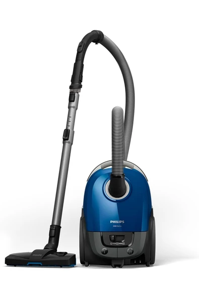Philips Toz Torbalı Süpürge, Alerji Dostu, 9 m Kablo, Triactive Başlık, Hafif ve Kompakt - 2