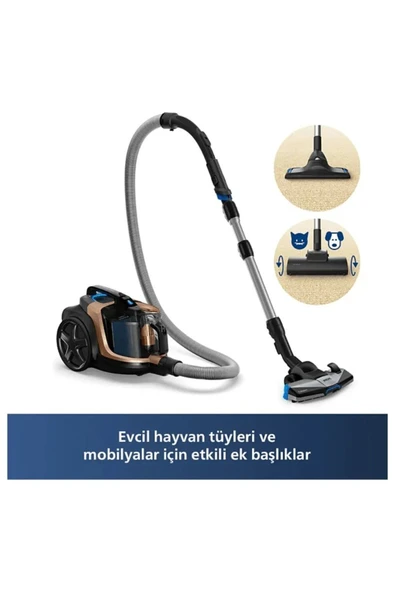 Philips Marathon Daily 750 W Toz Torbasız Süpürge Ve Airwick Oda Kokusu - 3