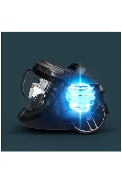 TEFAL Silence Force Cyclonic Effitech 900 Watt Toz Torbasız Elektrikli Süpürge - 4